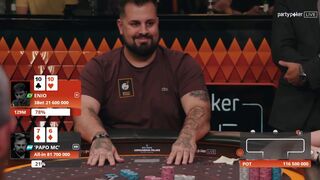 Papo MC Out in 5th | Rio Open | MILLIONS South America 2019