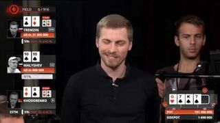 Tremzin Out In 6th | Main Event Final Table | #MILLIONSRussia