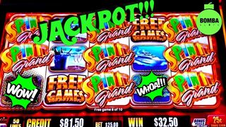 SPIN IT GRAND JACKPOT!!! #LasVegas #Casino #SlotMachine