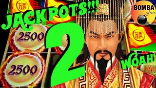 CRAZY!!! 2 BIG JACKPOTS in High Limit Room!! ???? #LasVegas #Casino #SlotMachine