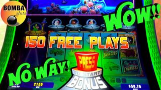 150 FREE GAMES!!! (Grab Coffee ????) #lasvegas #casino #slotmachine