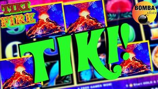 Tiki was on Fire! Lightning Link Dragon Link #Casino #LasVegas #SlotMachine