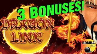 3 Bonus Rounds up to $25 Bets on Golden Century ~ Dragon Link #Casino #LasVegas #SlotMachine