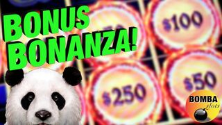 WOW! BONUS BONANZA on Magic Panda ~ Dragon Link at Cosmo Casino in Las Vegas