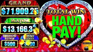 JACKPOT HANDPAY! ❤️ Diamonds ~ Lock it Link at The Cosmo in Las Vegas