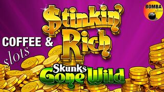 Stinkin' Rich ~???? Skunks Gone Wild! ???? Coffee & Slots at Aria Casino Las Vegas Slot Machine Play