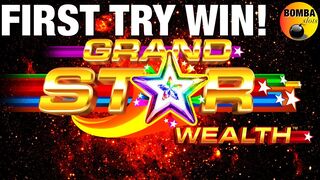 Beginners Luck! Grand Star Wealth First Try Casino Slot Machine Win at Wynn Las Vegas