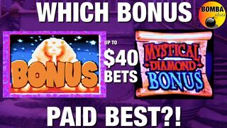 Cleopatra 2 or Diamond Queen!? Which One Pays Best? Up to $40 Bets at Wynn Casino in Las Vegas!