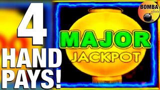???? MASSIVE JACKPOTS! 4 HANDPAYS! High Limit Slot Machines - Live Slot Play at Casino *BOMBA FLASHBACK