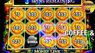 NICE BONUSES for The Win on Maiden Of The Hunt Money Link Coffee & Slots