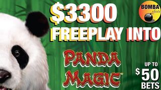 Almost $3300 Free play into Panda Magic ~ Dragon Cash How Do I Do!? Slot Machine Play at The Cosmo!
