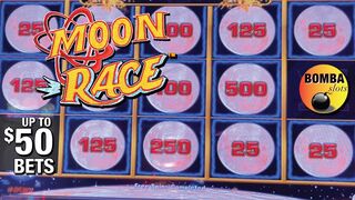 ???? Moon Race ~ Lightning Cash Up to $50 Bets at The Wynn Las Vegas Slot Machine Play