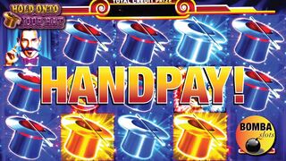 HANDPAY! ???? Hold Onto Your Hat ~ Lock it Link at The Cosmo Casino Slot Machine Jackpot!
