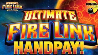 HANDPAY! Ultimate Fire Link ~ North Shore & China Street up to $30 Bets Slot Machine Jackpot Casino!