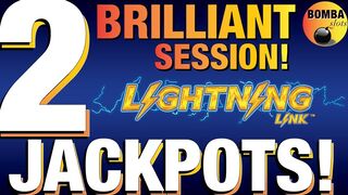 ???? MA$$IVE WIN!! I Take On a Row of Lightning Link Machines and WIN BIG! Slot Machine Play at Cosmo!