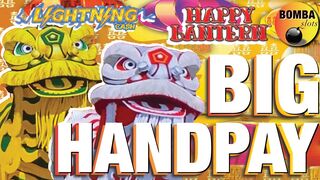BIG HANDPAY JACKPOT!????Happy Lantern Lightning Cash at Wynn Casino Las Vegas Slot Machine Big Wins!