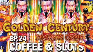 ⛩ Happy & Prosperous ⛩ Golden Century ⛩ Coffee & Slots Ep 24 Easy Slots at The Cosmo in Las Vegas