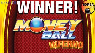 First Try ???? MoneyBall Inferno ???? Winner! at The Cosmopolitan in Las Vegas Slot Machine Win ????