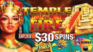 ???? Temple of Fire ???? at The Cosmopolitan in Las Vegas up to $30 SPIN$ - Casino Slot Machine Play ????