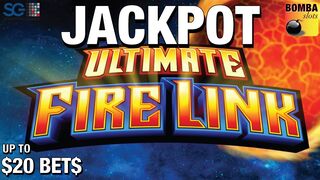 JACKPOT on ☄️ Ultimate Fire Link ☄️ Forest Wild but first Jean Georges Steakhouse ???? Casino Slot Play