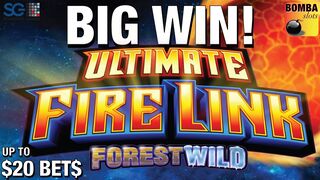 BIG WIN$ on ☄️ Ultimate Fire Link ☄️ Forest Wild - at The Cosmopolitan in Las Vegas ???? up to $20 BET$