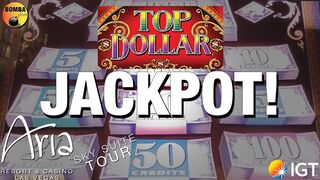JACKPOT on ???? TOP DOLLAR ???? in Las Vegas and a quick Sky Suite Tour at ARIA Casino & Resort
