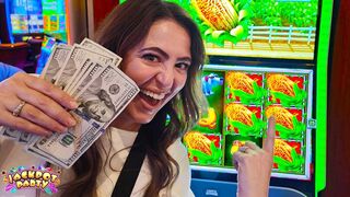 MAX BET BONUS on NEW CASH CROP GAME!