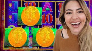 ???? The MOST FAMOUS Buffalo Link In Las Vegas Pays Another JACKPOT!