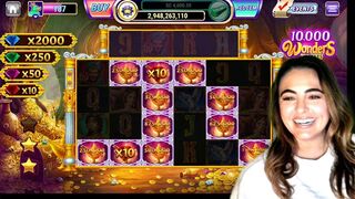 OMG I Won 11,125,000 Gold Coins On Lucky Land!