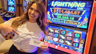 I BROKE ALL MY RECORDS on Lightning Link in Las Vegas!!!
