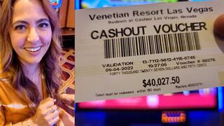 ELDERLY MAN FELL After Seeing These INSANE JACKPOTS in VEGAS!