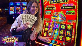 I put $500 into Dancing Drums and WON THIS!