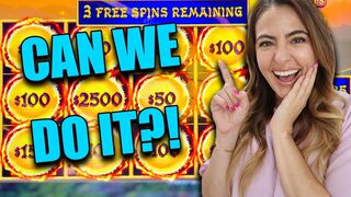 Can We land The GRAND JACKPOT On The Million Dollar Dragon Link ????????