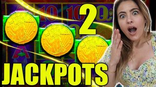 OMG I WON 2 Jackpots & 6 Bonus Games! NON STOP ACTION on Buffalo Link!