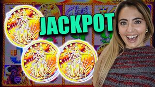 ???? JACKPOT With Crazy Multipliers In Vegas On Buffalo Gold Collection ????????