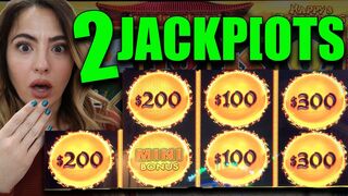 $100/BET Bonus Kept Dropping Like CRAZY!!! HUGE JACKPOT HANDPAY on Dragon Cash!