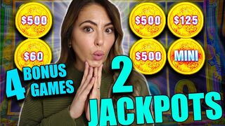 SECRET HIDDEN Game at Wynn Las Vegas Lands 2 JACKPOTS w/ NONSTOP ACTION!!!