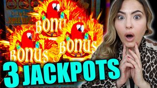 1st Time Playing & I LAND 3 AMAZING JACKPOT HANDPAYS on Cash Falls!
