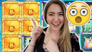 MASSIVE JACKPOT!! 5 GOLD MANSIONS on Huff n Puff in Vegas on $75/SMACK!