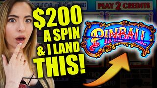 OMG $200/Spin Lands MY BIGGEST JACKPOT EVER ON PINBALL!