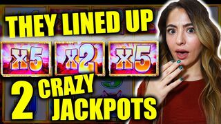 SUPER RARE 50X Multiplier Lands MASSIVE JACKPOT on Luxury Line Buffalo Gold!