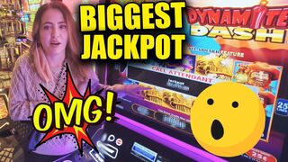 ????My BIGGEST JACKPOT EVER on ALL ABOARD! This is nuts ????
