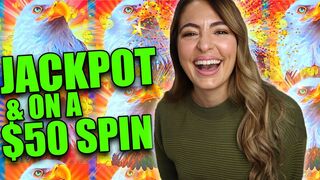 ????I NEVER PLAY Eagle Bucks & BAM!! Landed an AWESOME JACKPOT on Max Bet!