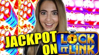 I PLAY EVERY Lock it Link SLOT MACHINE until I WIN A JACKPOT!
