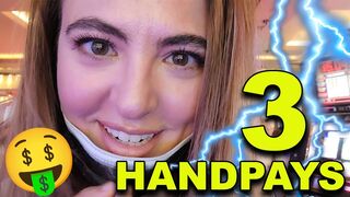 3 JACKPOTS WON on HIGH LIMIT Lightning Link SLOTS in Las VEGAS!