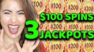 3 JACKPOT HANDPAYS on DRAGON LINK in the HIGH LIMIT ROOM at COSMO!