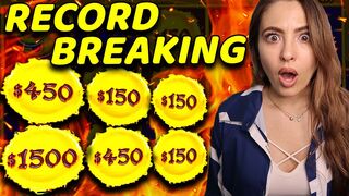 RECORD BREAKING 6 HANDPAY JACKPOTS on High Limit DRAGON CASH!