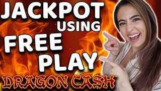 USED my Freeplay in Vegas $100/SPINS WON A JACKPOT HANDPAY!