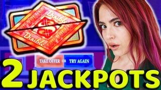 2 JACKPOTS in the HIGH LIMIT ROOM on TOP DOLLAR at HARD ROCK in TAMPA up to $200/SPINS!