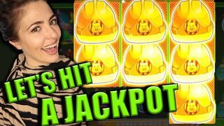 BONUS on HUFF N' PUFF - Let's Hit a JACKPOT!